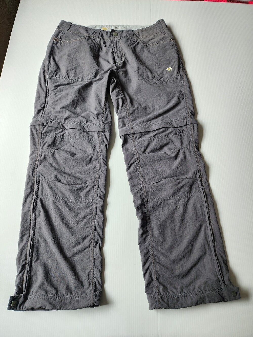 Mountain Hardware WMNS sz 12 Convertible Cargo Hiking Pants